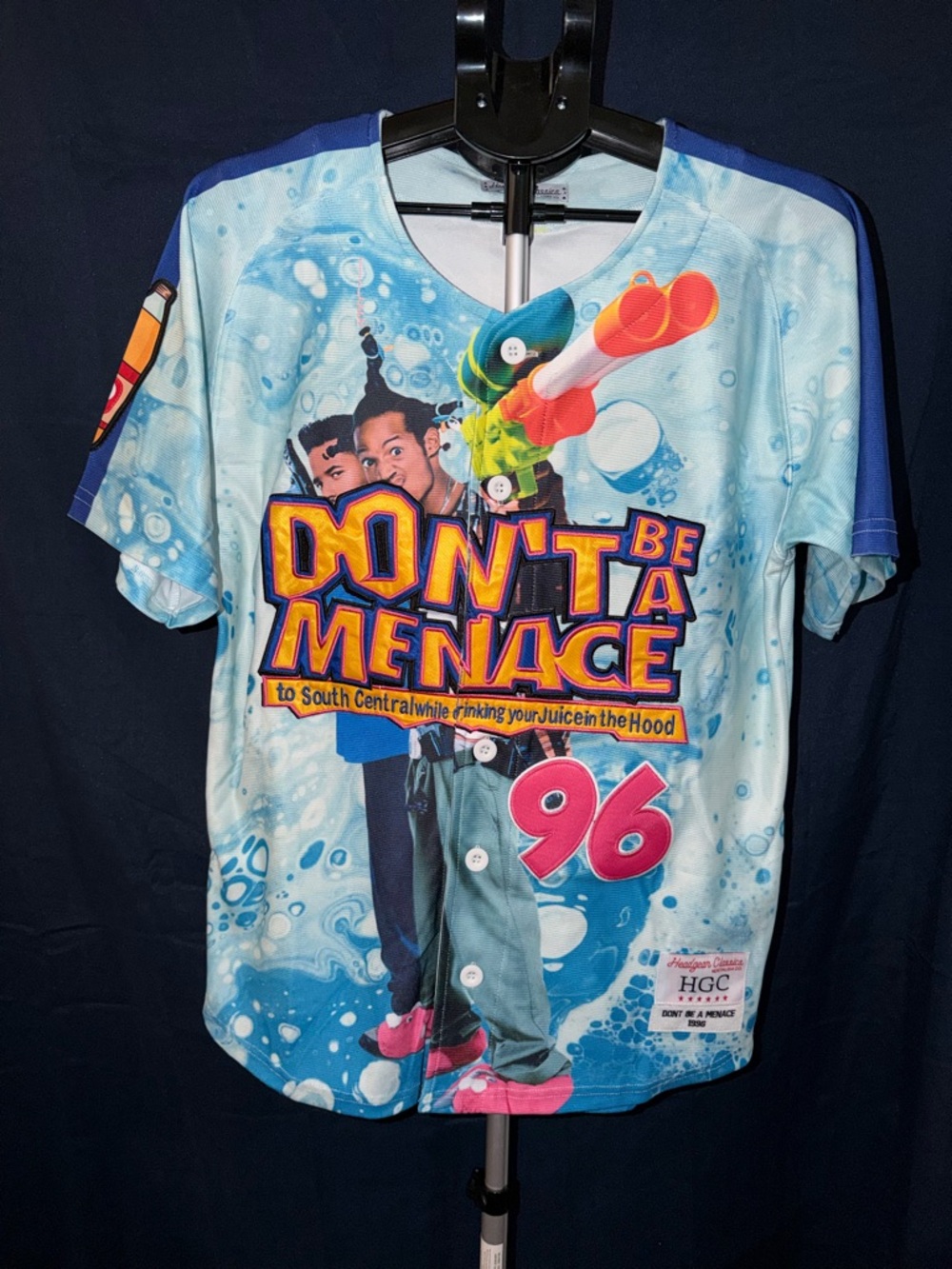 Don’t Be a Menace 1996 Button-Up Jersey – Size Small
